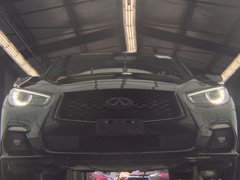 Used 2023 INFINITI Q50 Red Sport 400 w/ Black Opal Edition RWD image 3