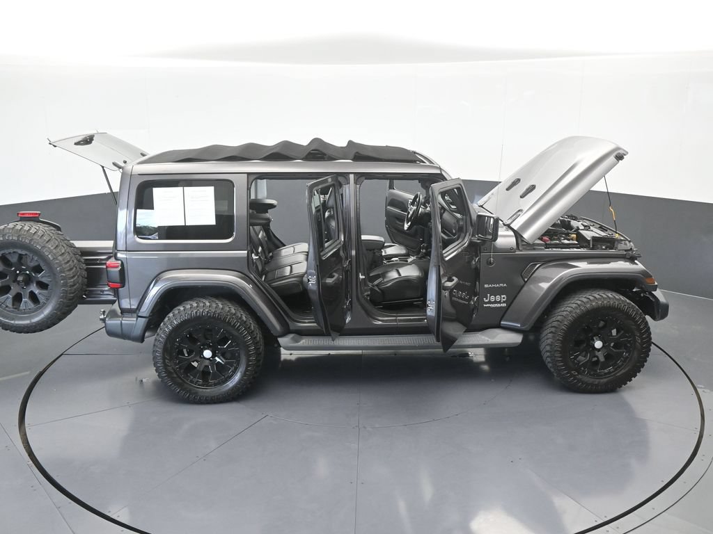 Used 2018 Jeep Wrangler Unlimited Sahara AWD/4WD image 67
