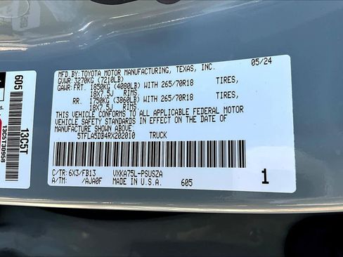 Certified 2024 Toyota Tundra SR5 image 33