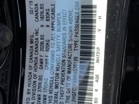 Used 2019 Honda Civic Sport image 26