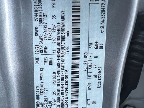 Used 2022 Ford Ranger XL w/ Equipment Group 101A High image 42