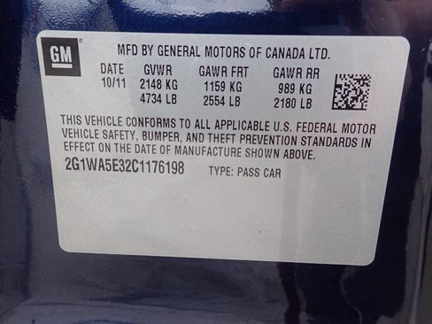 Used 2012 Chevrolet Impala LS image 10