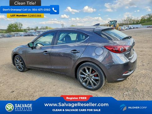 Used 2018 MAZDA MAZDA3 Grand Touring w/ Premium Equipment Package FWD image 3