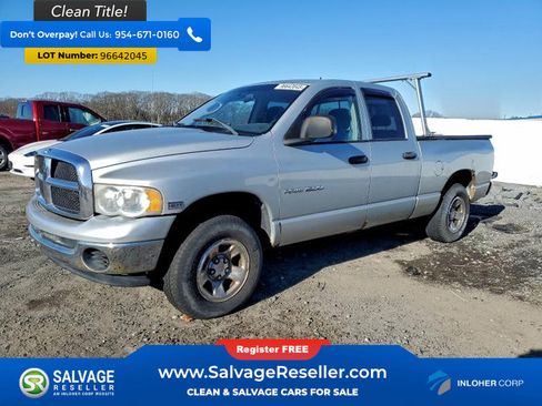 Used 2004 Dodge Ram 1500 Truck SLT w/ Quad Cab Value Group image 1