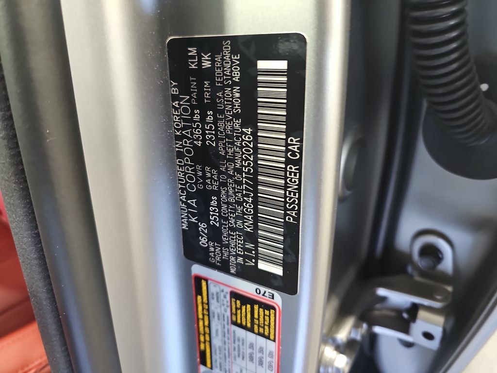 New 2026 Kia K5 GT-Line w/ GT-Line Red Interior Package FWD image 35
