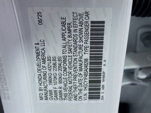 Used 2025 Honda Accord SE image 43