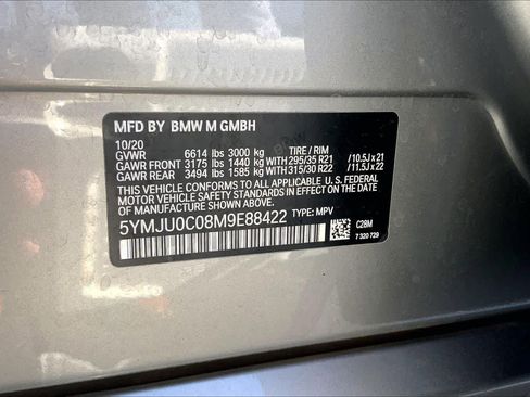 Used 2021 BMW X5 M w/ Competition Package image 35