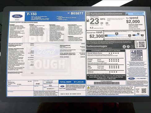 New 2025 Ford F150 Lariat w/ Equipment Group 501A Mid image 22