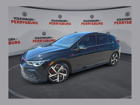 Certified 2024 Volkswagen GTI SE w/ SE Leather Seats Package FWD image 1