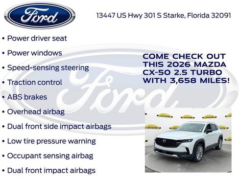Used 2026 MAZDA CX-50 AWD 2.5 S w/ Weather Package image 25