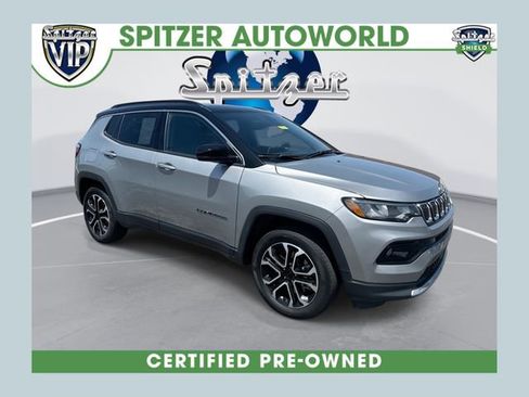 Used 2024 Jeep Compass Limited w/ Sun and Sound Group AWD/4WD image 1