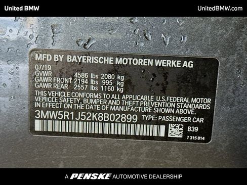 Used 2019 BMW 330i Sedan w/ Premium Package image 15