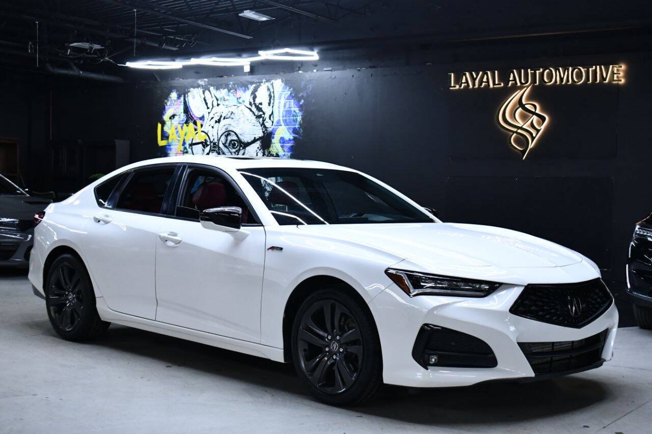 Used 2021 Acura TLX w/ A-SPEC Package FWD image 3