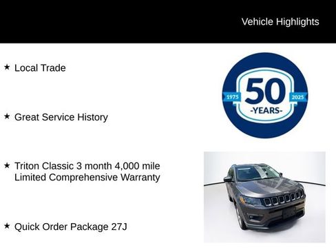 Used 2018 Jeep Compass Latitude AWD/4WD image 5