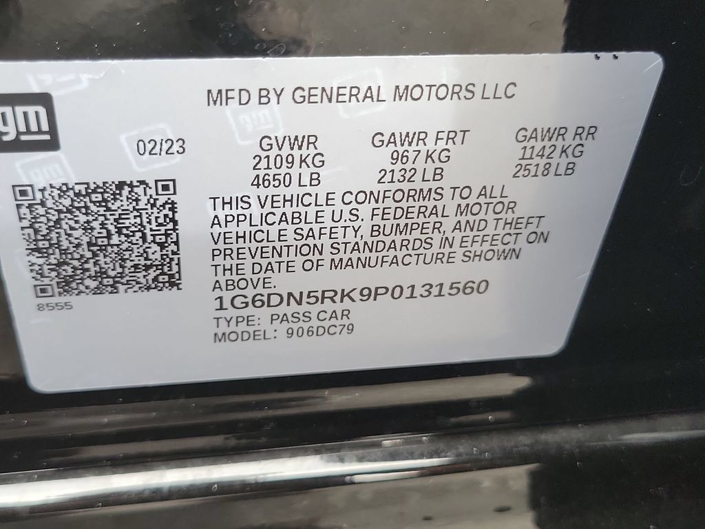 Certified 2023 Cadillac CT5 Premium Luxury RWD image 33