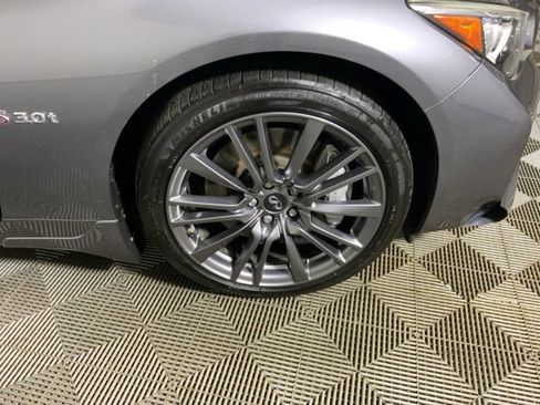 Used 2016 INFINITI Q50 Red Sport 400 image 17