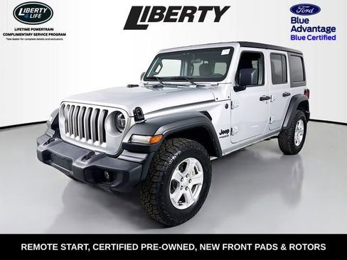 Used 2022 Jeep Wrangler Unlimited Sport image 3