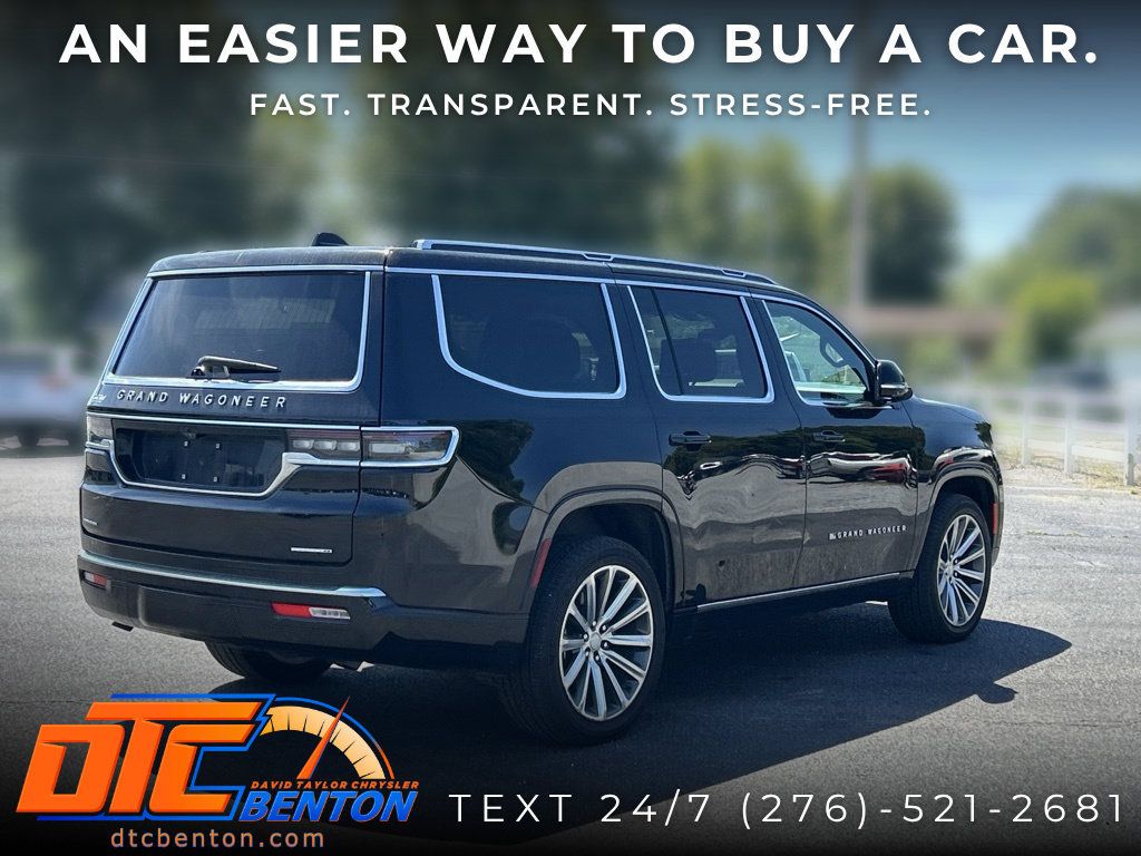 Used 2022 Jeep Grand Wagoneer Series II w/ Rear Seat Video Group 1 AWD/4WD image 3