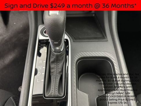 New 2025 Nissan Sentra SV w/ All-Weather Package image 18