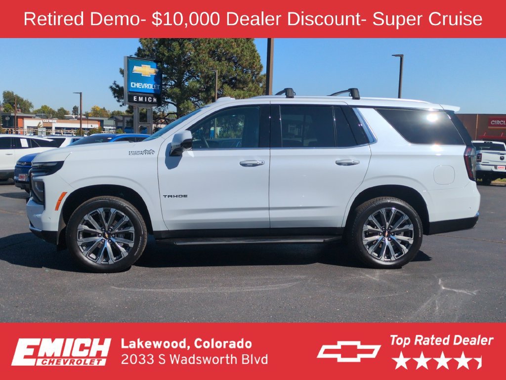 New 2026 Chevrolet Tahoe High Country w/ Sun And Tow Package AWD/4WD image 2