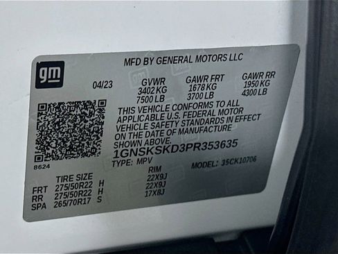 Used 2023 Chevrolet Tahoe Premier image 37