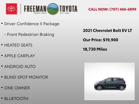 Used 2021 Chevrolet Bolt LT FWD image 10