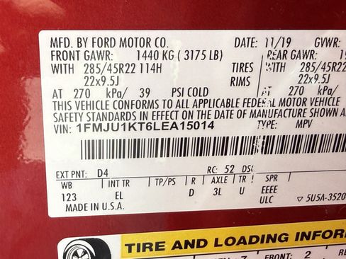 Used 2020 Ford Expedition Limited w/ Special Edition Package RWD image 37
