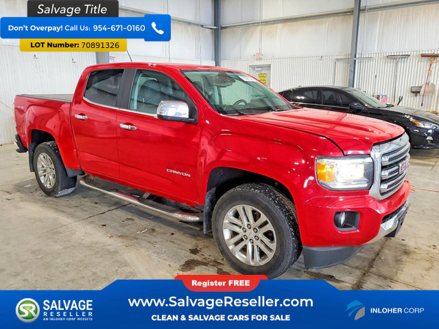 Used 2016 GMC Canyon SLT w/ Driver Alert Package AWD/4WD image 5
