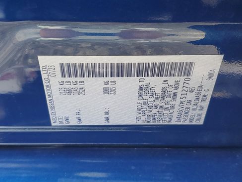 Certified 2023 Nissan Maxima SV w/ Floor Mat Group image 26