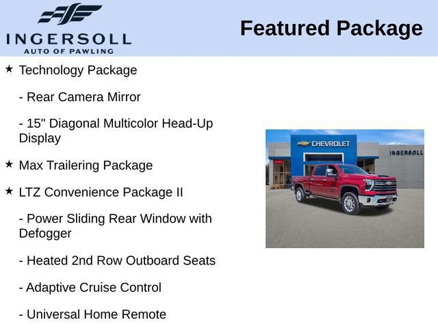 Used 2025 Chevrolet Silverado 2500 LTZ w/ LTZ Premium Package AWD/4WD image 18