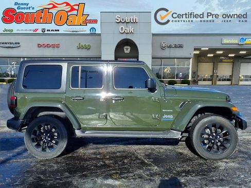 Certified 2023 Jeep Wrangler Unlimited Sahara w/ Cold Weather Group image 2