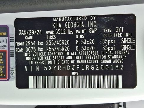 Used 2024 Kia Sorento X-Line EX image 29