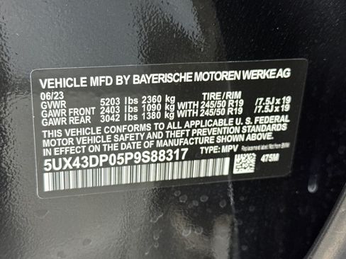 Used 2023 BMW X3 sDrive30i w/ Premium Package RWD image 25