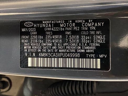 Used 2023 Hyundai Kona Limited w/ Cargo Package AWD/4WD image 41