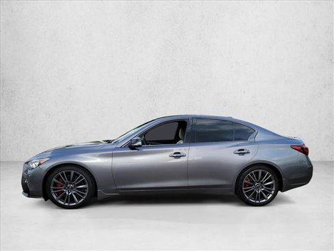 Used 2021 INFINITI Q50 Red Sport 400 w/ Proactive Package RWD image 8