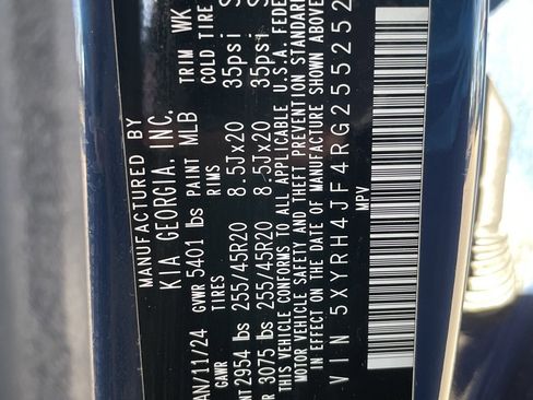 Used 2024 Kia Sorento EX w/ Panoramic Sunroof Package image 28