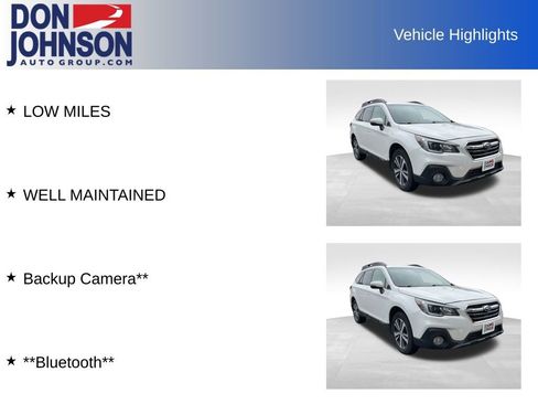 Used 2019 Subaru Outback 2.5i Limited w/ Popular Package #2 image 6