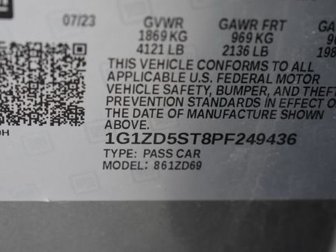 Certified 2023 Chevrolet Malibu LT FWD image 17