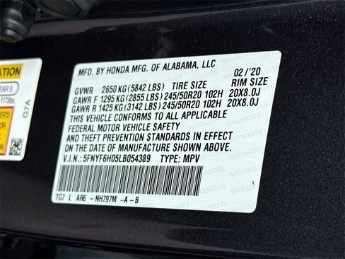 Used 2020 Honda Pilot Elite image 35