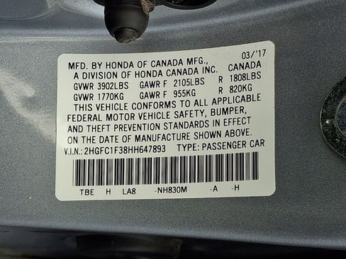Used 2017 Honda Civic EX-T image 27