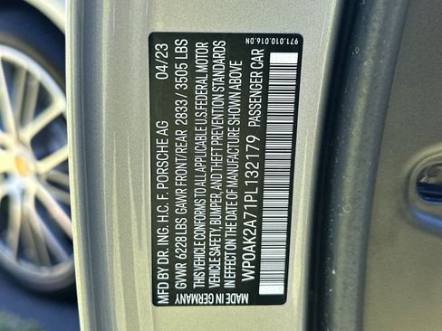 Certified 2023 Porsche Panamera 4S AWD/4WD image 32