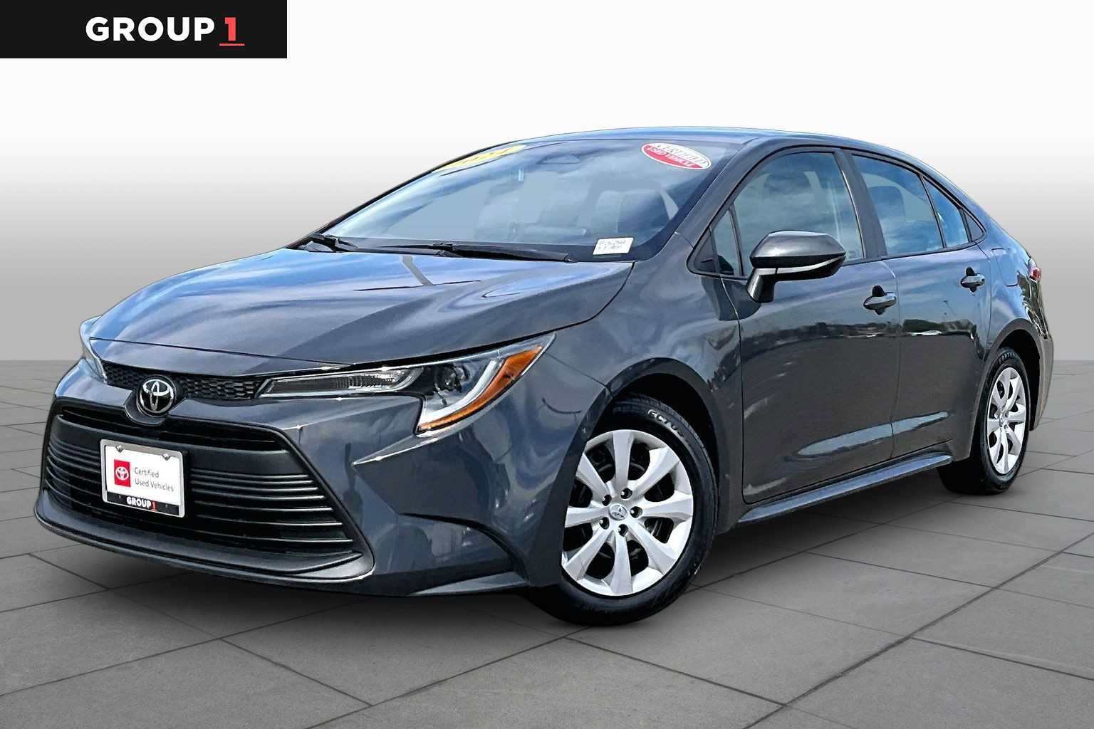Certified 2024 Toyota Corolla LE FWD image 1