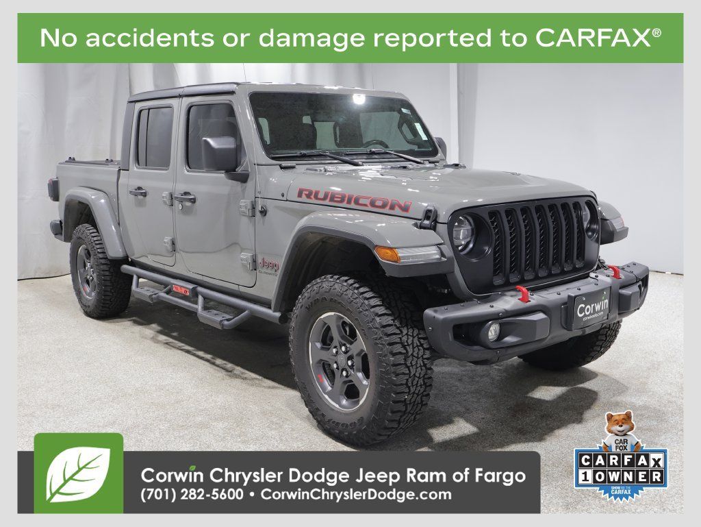Used 2022 Jeep Gladiator Rubicon w/ LED Lighting Group AWD/4WD 360° Tour