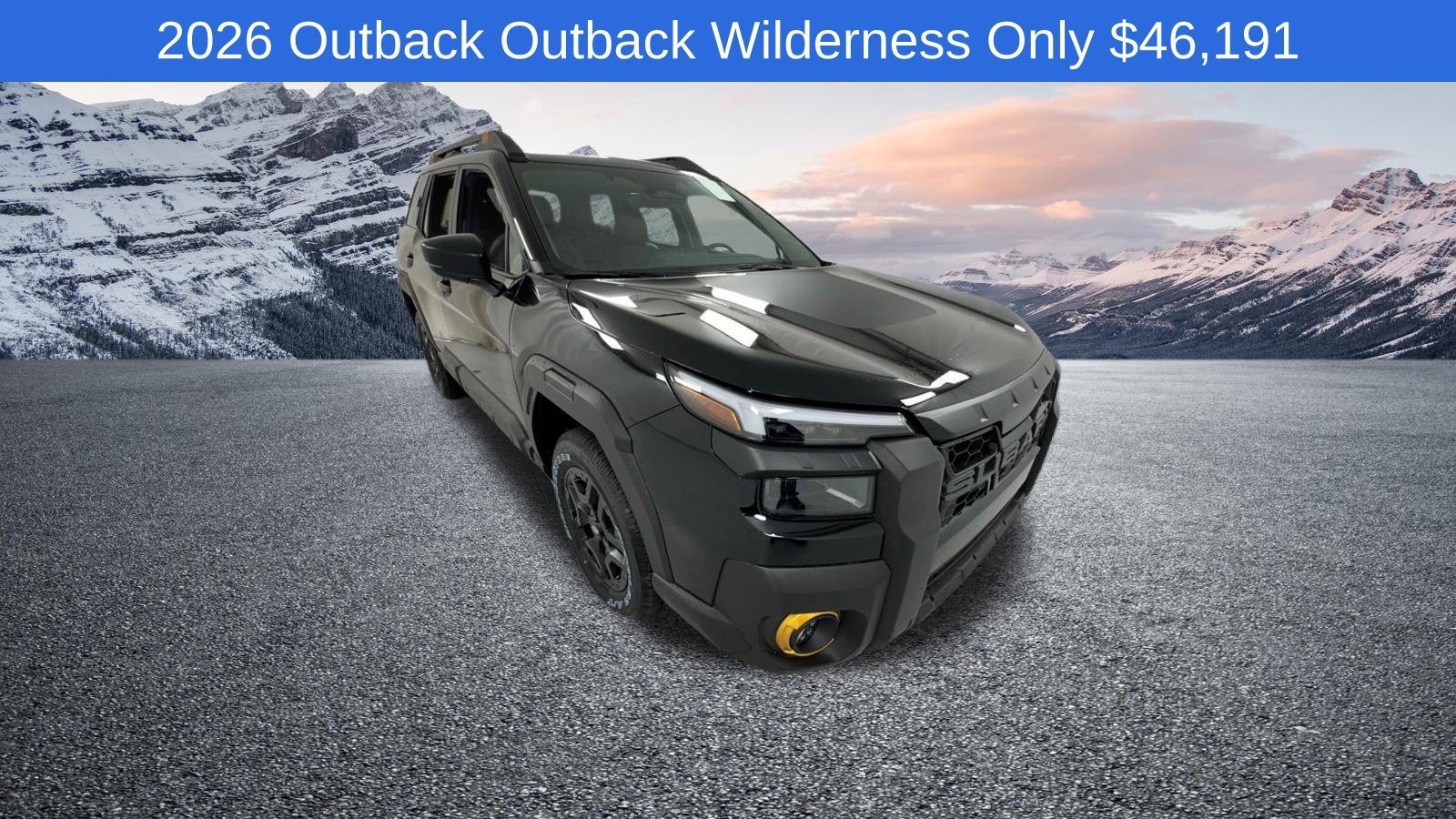 New 2026 Subaru Outback Wilderness w/ Wilderness Package AWD/4WD image 1