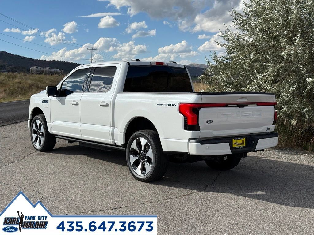 Used 2025 Ford F150 Lightning Platinum AWD/4WD image 3
