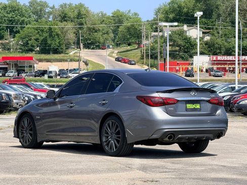 Used 2018 INFINITI Q50 Red Sport 400 w/ Proactive Package AWD/4WD image 2