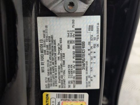 Used 2014 Ford Fusion S FWD image 34