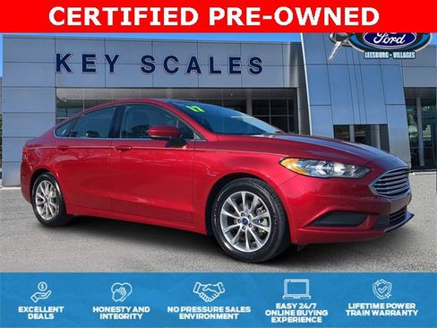 Certified 2017 Ford Fusion SE w/ Fusion SE Technology Package image 1