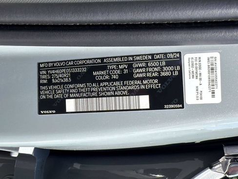 Used 2025 Volvo XC90 T8 Plus w/ Protection Package Premier AWD/4WD image 25
