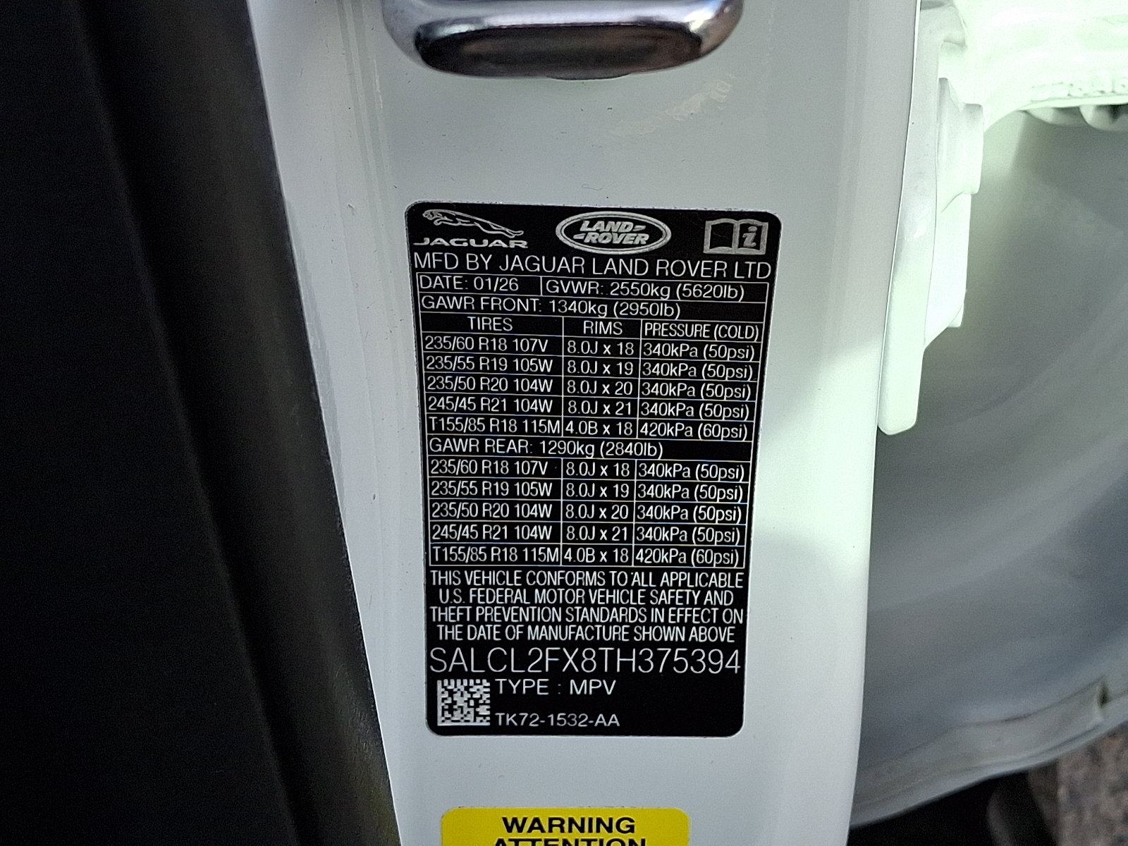 Used 2026 Land Rover Discovery Sport Landmark AWD/4WD image 25